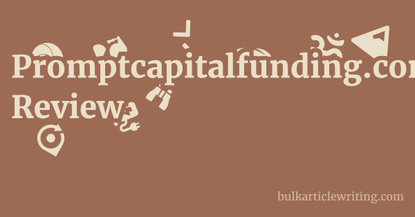 Promptcapitalfunding.com Review 1 by