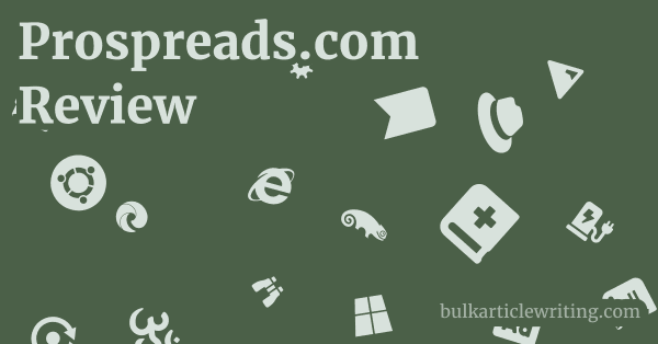 Prospreads.com Review 1 by