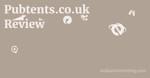 Pubtents.co.uk Review 1 by
