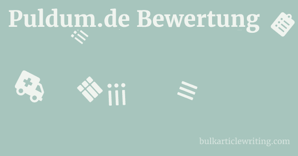 Puldum.de Bewertung 1 by