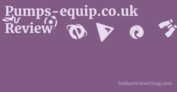 Pumps-equip.co.uk Review 1 by Partners