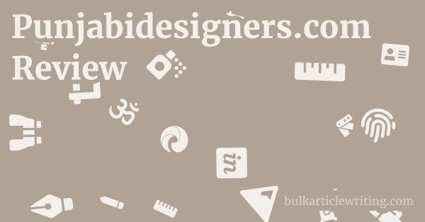 Punjabidesigners.com Review 1 by