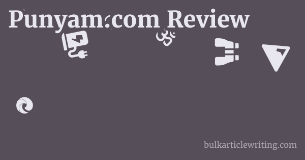 Punyam.com Review 1 by