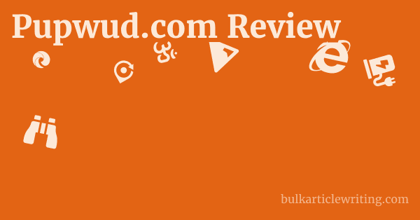 Pupwud.com Review 1 by