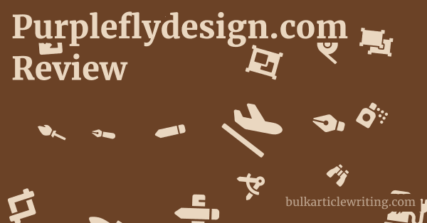 Purpleflydesign.com Review 1 by