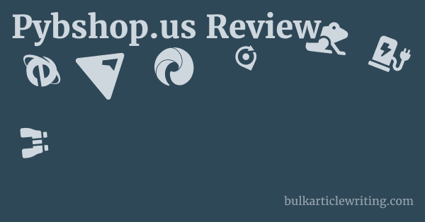 Pybshop.us Review 1 by