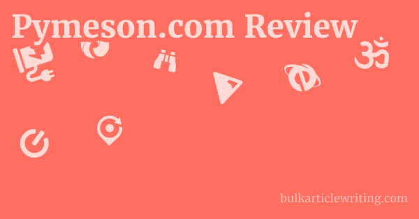 Pymeson.com Review 1 by