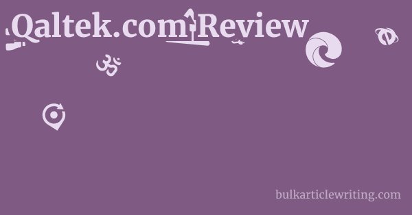 Qaltek.com Review 1 by