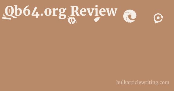Qb64.org Review 1 by