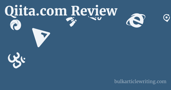Qiita.com Review 1 by