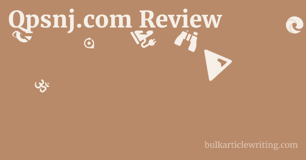 Qpsnj.com Review 1 by Partners