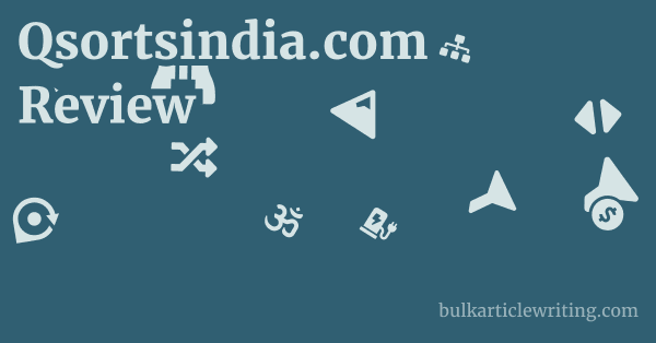 Qsortsindia.com Review 1 by