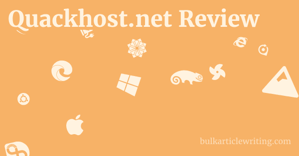 Quackhost.net Review 1 by