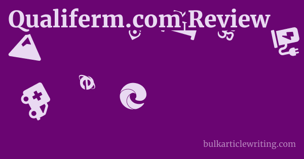 Qualiferm.com Review 1 by