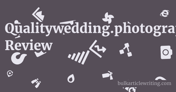 Qualitywedding.photography Review 1 by