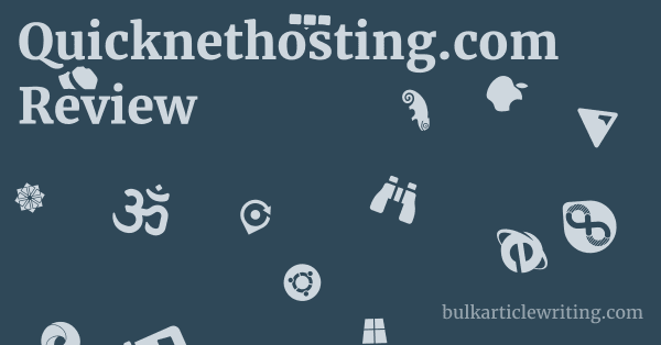 Quicknethosting.com Review 1 by Partners