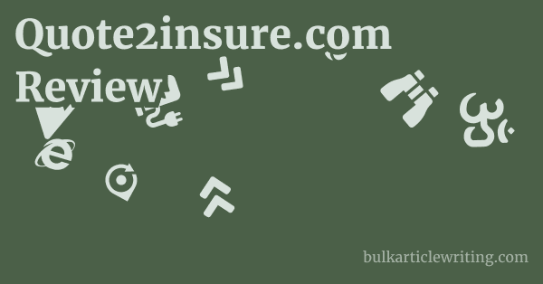Quote2insure.com Review 1 by Partners