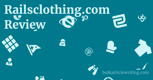 Railsclothing.com Review 1 by