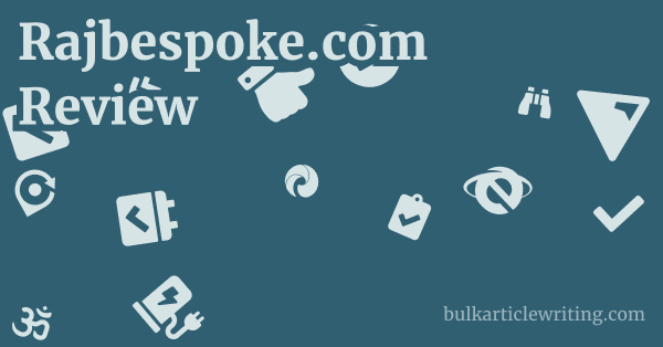 Rajbespoke.com Review 1 by