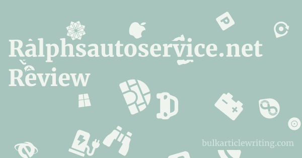 Ralphsautoservice.net Review 1 by