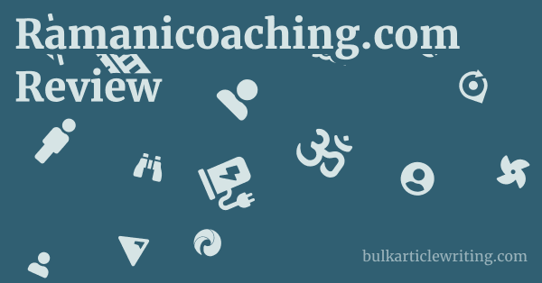 Ramanicoaching.com Review 1 by