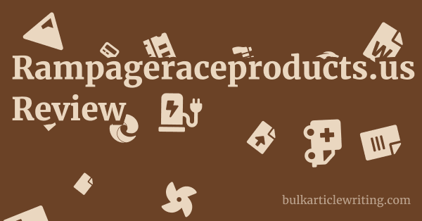 Rampageraceproducts.us Review 1 by