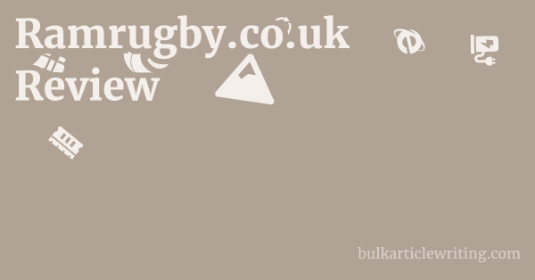 Ramrugby.co.uk Review 1 by