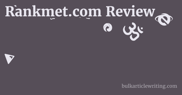 Rankmet.com Review 1 by