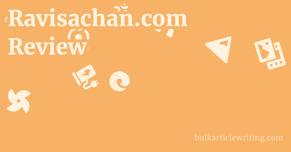 Ravisachan.com Review 1 by