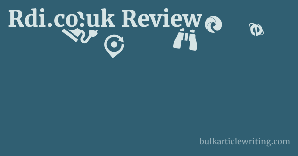 Rdi.co.uk Review 1 by