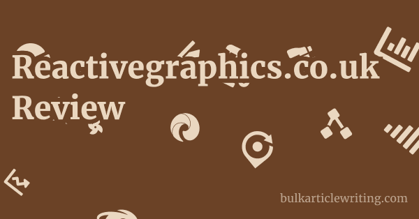 Reactivegraphics.co.uk Review 1 by
