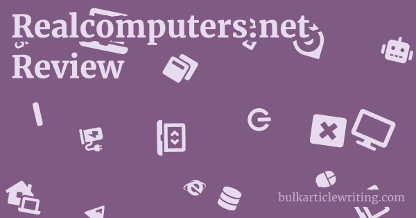 Realcomputers.net Review 1 by Partners