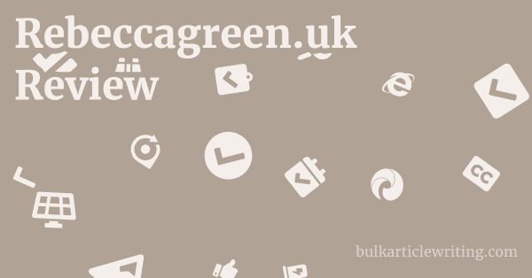 Rebeccagreen.uk Review 1 by Partners