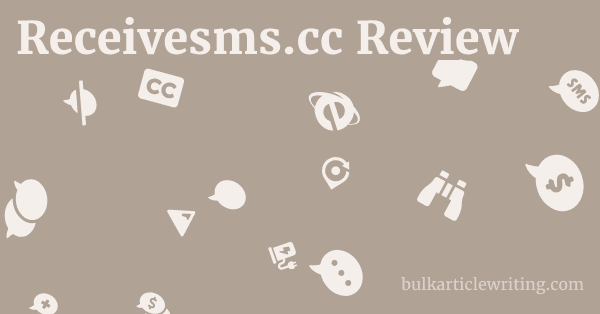 Receivesms.cc Review 1 by