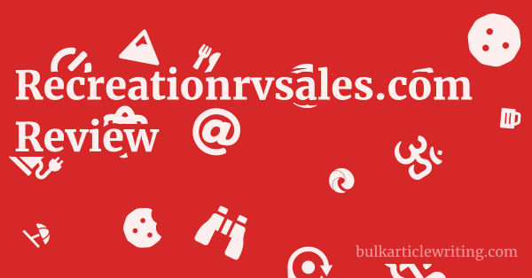 Recreationrvsales.com Review 1 by