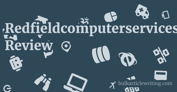 Redfieldcomputerservices.com Review 1 by
