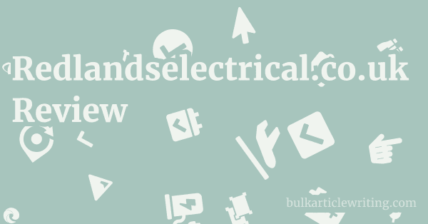 Redlandselectrical.co.uk Review 1 by