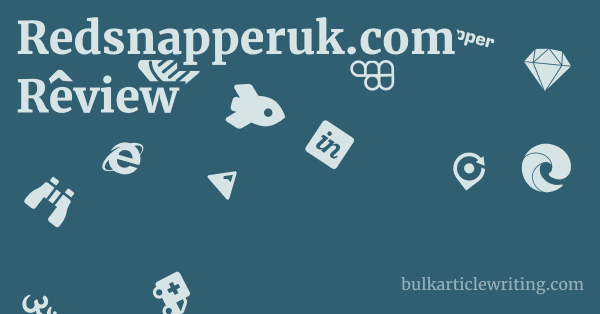 Redsnapperuk.com Review 1 by