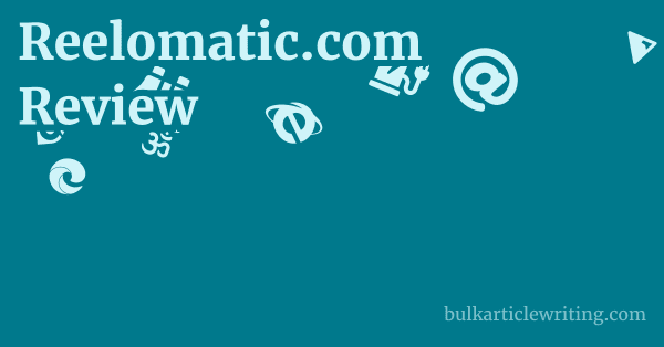Reelomatic.com Review 1 by