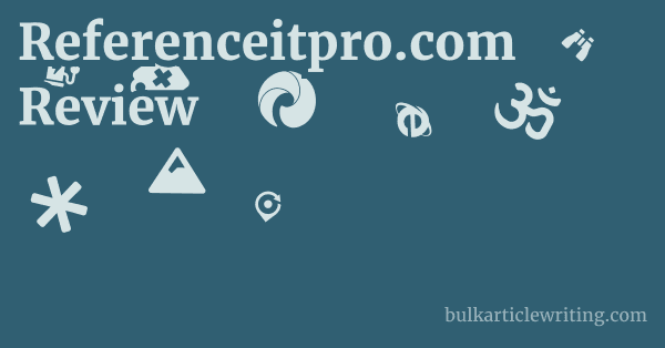 Referenceitpro.com Review 1 by