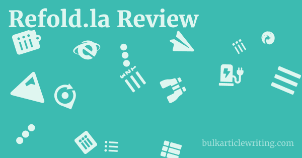 Refold.la Review 1 by