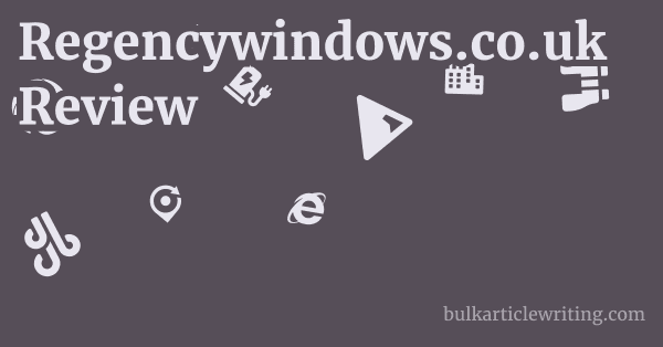 Regencywindows.co.uk Review 1 by