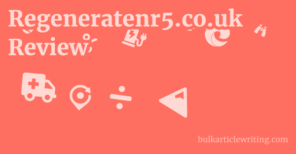 Regeneratenr5.co.uk Review 2 by Regeneratenr5.co.uk Review 1 by