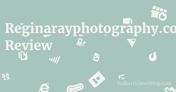 Reginarayphotography.com Review 1 by