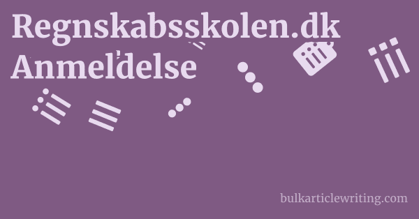 Regnskabsskolen.dk Anmeldelse 1 by Partners