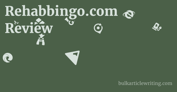 Rehabbingo.com Review 1 by