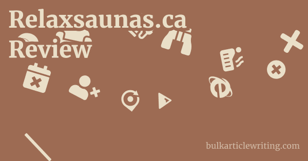 Relaxsaunas.ca Review 1 by