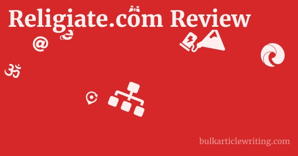 Religiate.com Review 1 by