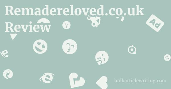 Remadereloved.co.uk Review 1 by