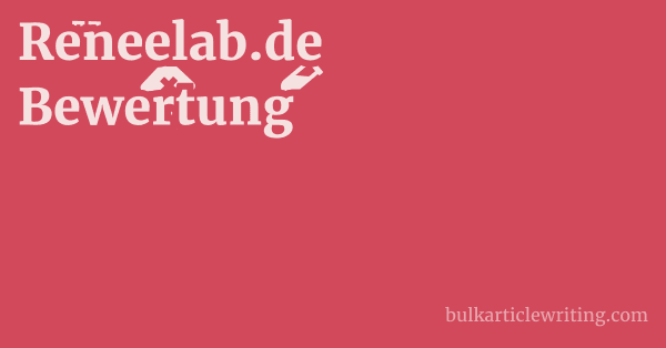 Reneelab.de Bewertung 1 by